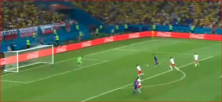 Falcao shënon golin e parë në botëror, Kolumbia dyfishon epërsinë