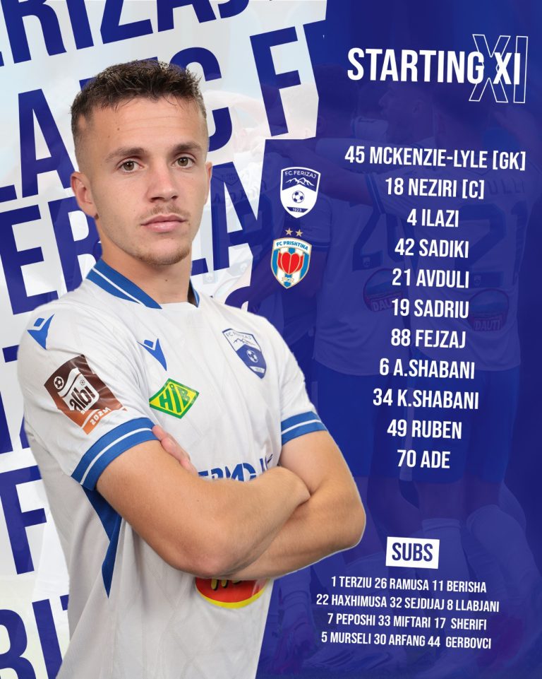 Fc Ferizaj nikoqire e Fc Prishtinës, ndeshja fillon në ora 13