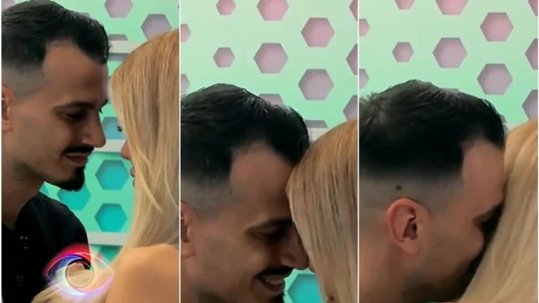 Puthje e ledhatime në mes të Mateos dhe Brikenës