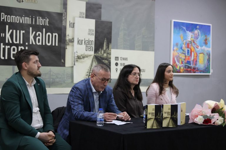 Autorja Sivera Hasani sjell romanin “Kur Kalon Treni”