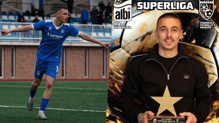 Shkëlqeu ndaj Prishtinës me dy gola, Laurent Xhylani është ylli i javës së 23-të