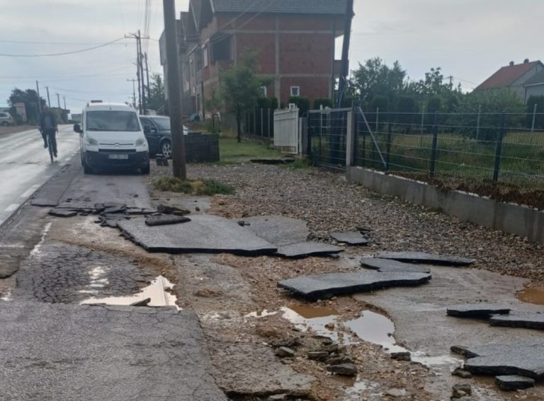 Vërshimet shkaktojnë dëme të mëdha në fshatin Dardani të Ferizajt