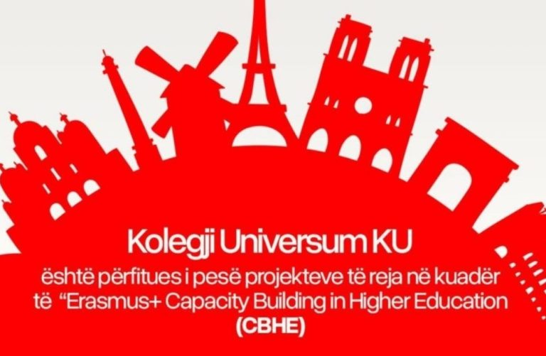 Kolegji Universum fiton pesë projekte të reja të financuara nga Bashkimi Evropian